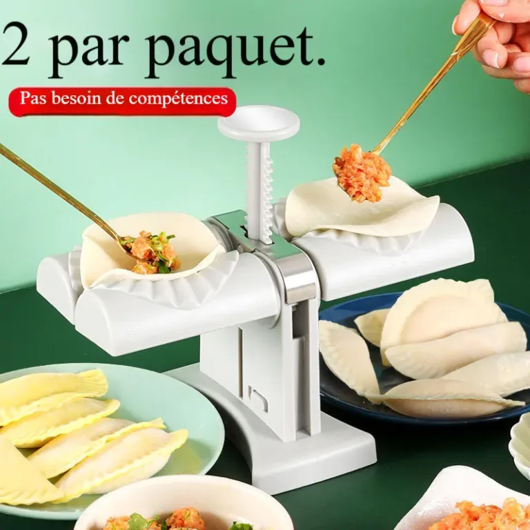 Outil de fabrication de boulettes à deux têtes