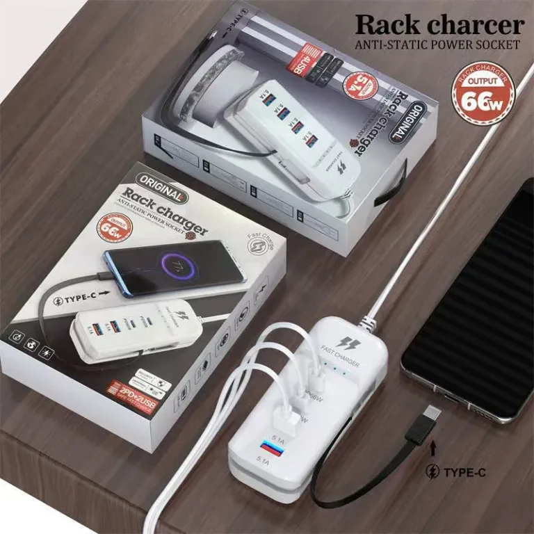 Multiprise 4 ports USB pour téléphone portable