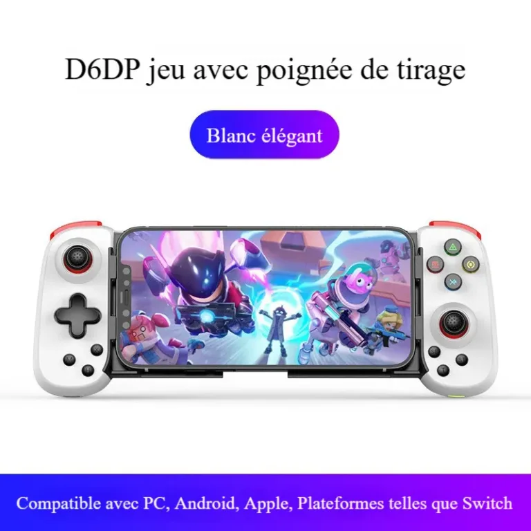 Nouveau poignée de jeu extensible D6