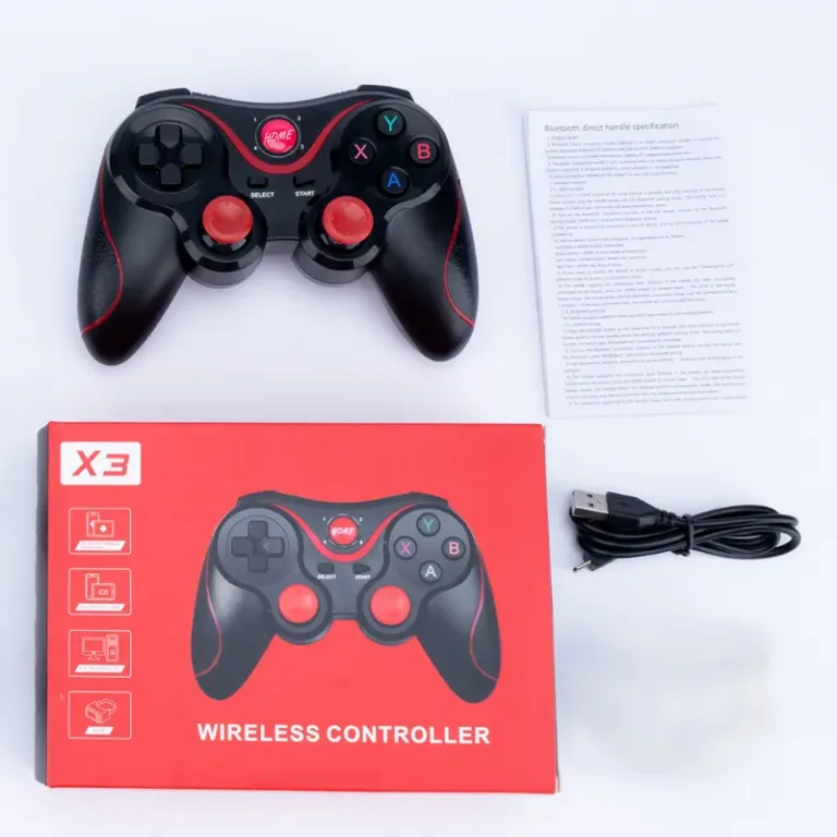 Manette de jeu sans fil Bluetooth X3