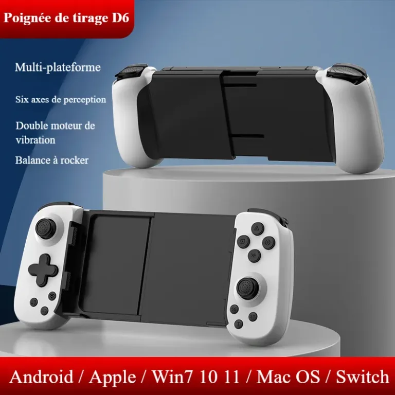 Nouveau poignée de jeu extensible D6