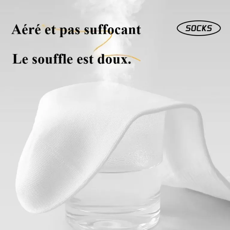 Chaussettes jetables en coton pour hommes et femmes