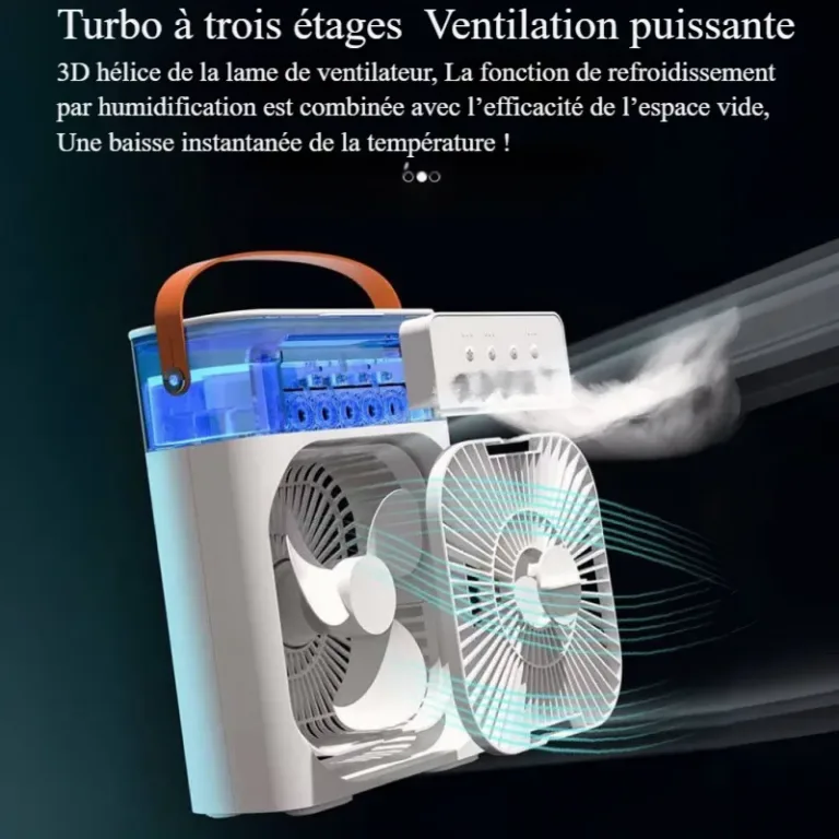 Nouveau ventilateur électrique à cinq trous