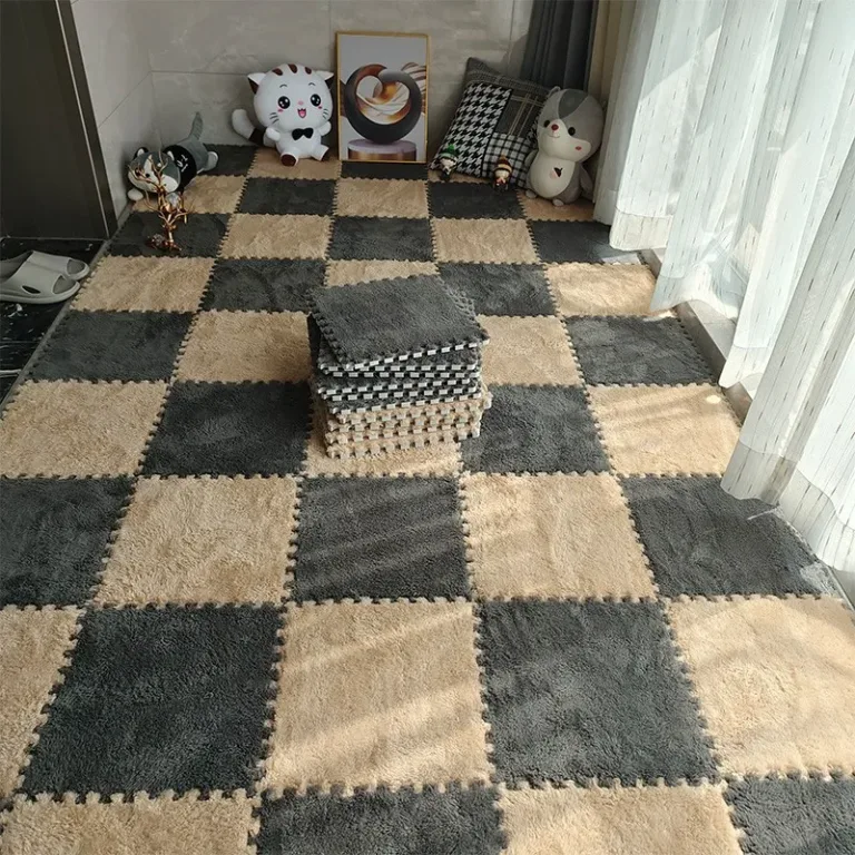 Tapis de mosaïque de chevet de chambre