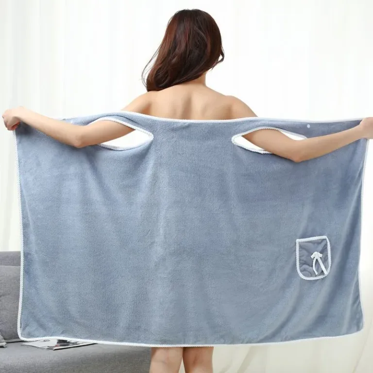 Jupe de bain en polaire corail épaisse pour femme