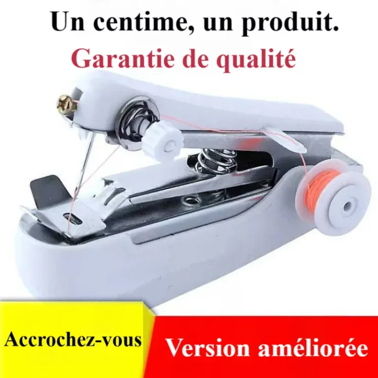 Machine à coudre manuelle multifonction et portable