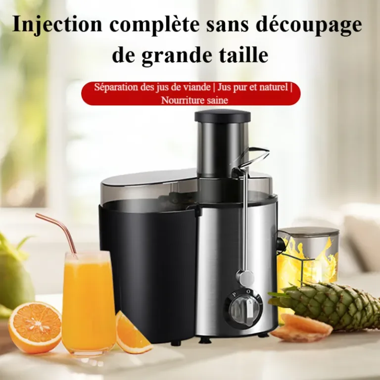 Extracteur de jus et légumes multifonctionnel
