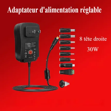 Chargeur multifonction réglable 30 W