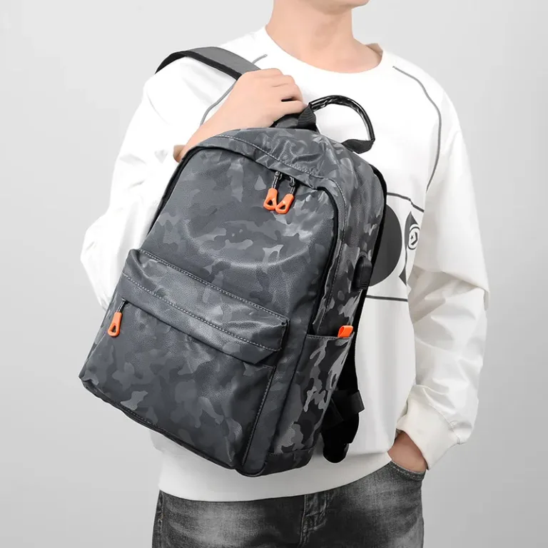 Sac à dos en cuir imperméable