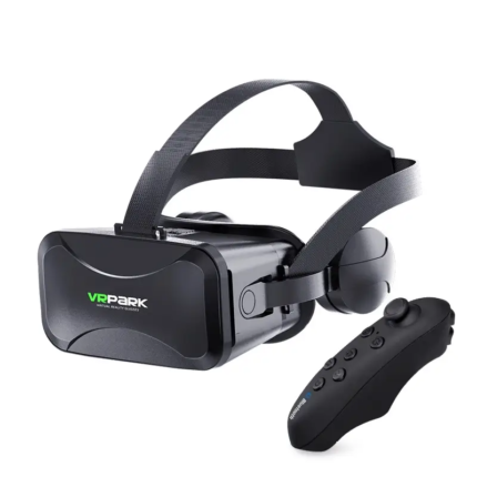 Casque Réalité Virtuelle VRPARK avec Télécommande Bluetooth