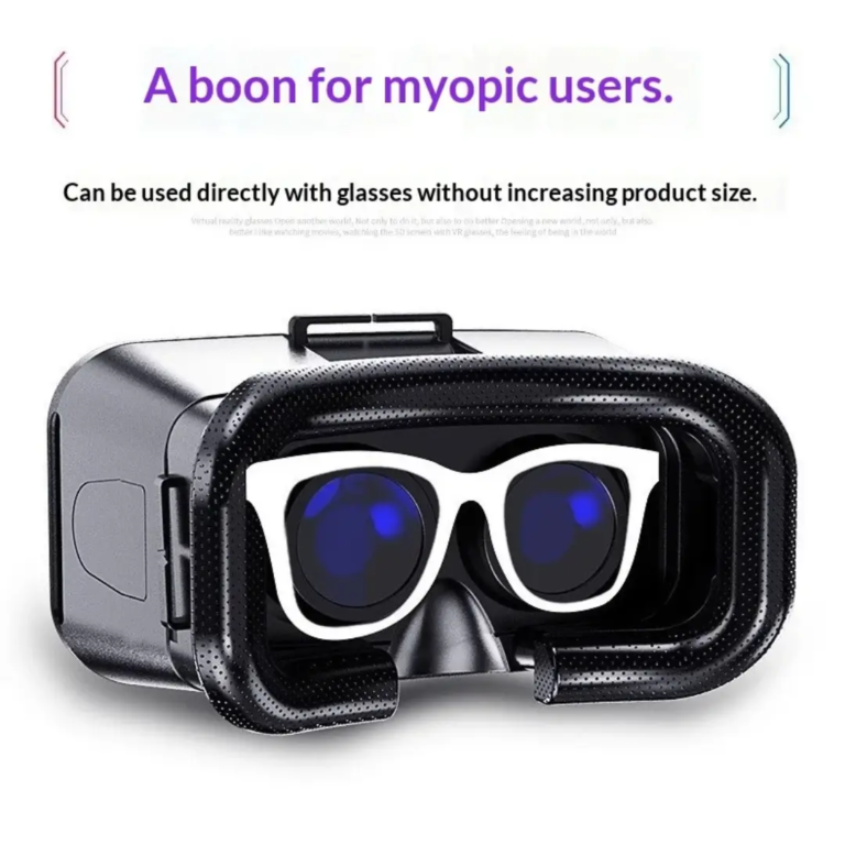 Casque Réalité Virtuelle VRPARK avec Télécommande Bluetooth