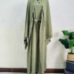 Matcha vert avec un turban
