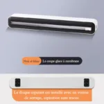 Cutter noir et blanc (ventouse)
