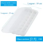 24 grilles blanches