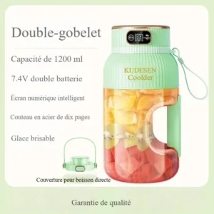 Vert - Tasse simple à double couvercle